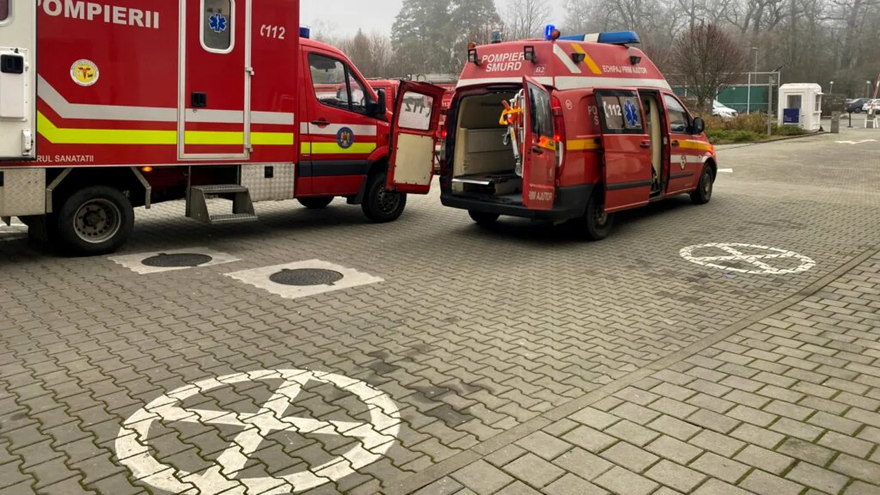 UPDATE: Tavanul piscinei hotelului Hilton din județul Sibiu s-a prăbușit. Plan roșu de intervenție