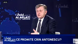 Crin Antonescu: Cariera mea politică de partid s-a încheiat