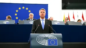 Iohannis, despre modificările legilor justiţiei, în Parlamentul European: Nu vreau să intru în detalii. Ce democraţie parlamentară ar fi aceea fără controverse?