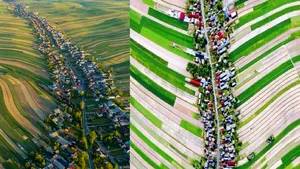 Localitatea bizară în care 6.000 de oameni locuiesc pe aceeaşi stradă