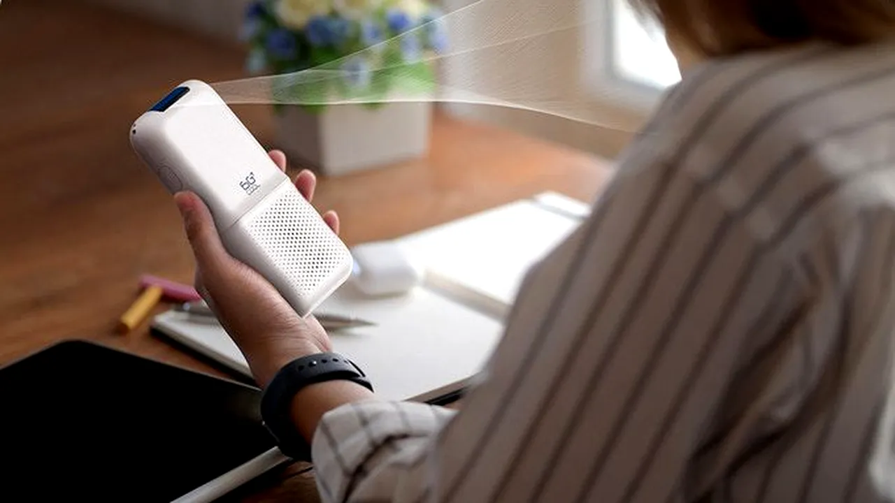 Device-ul cu care respiri în orice moment aer inteligent 