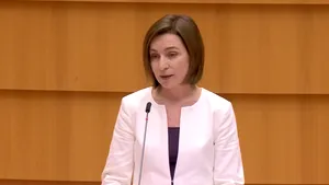 Maia Sandu, în Parlamentul European: Noi facem parte din Europa, valorile UE sunt valorile noastre