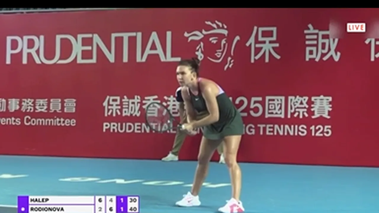 Simona Halep, victorie în 3 seturi la revenirea în circuit. A învins o adversară clasată mai sus cu 1.016 locuri