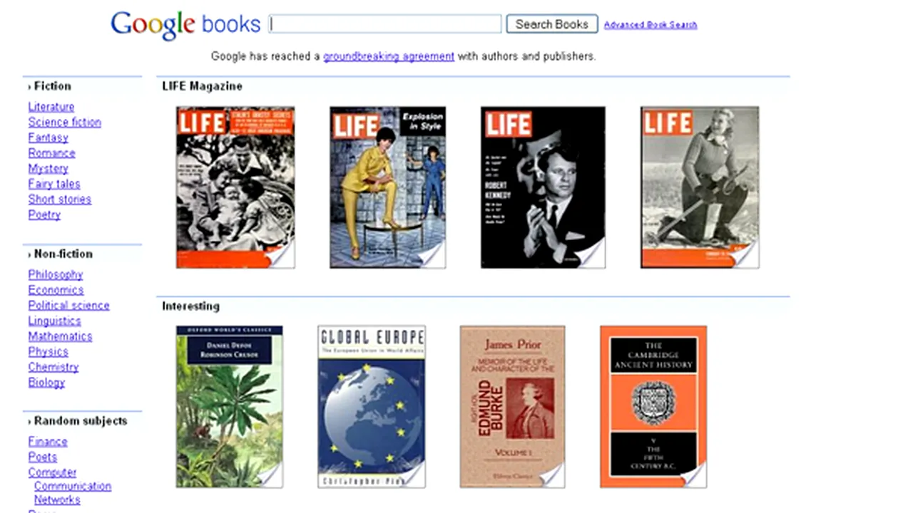 Google cere instanţei franceze suspendarea unei decizii ce poate compromite serviciul Google Books