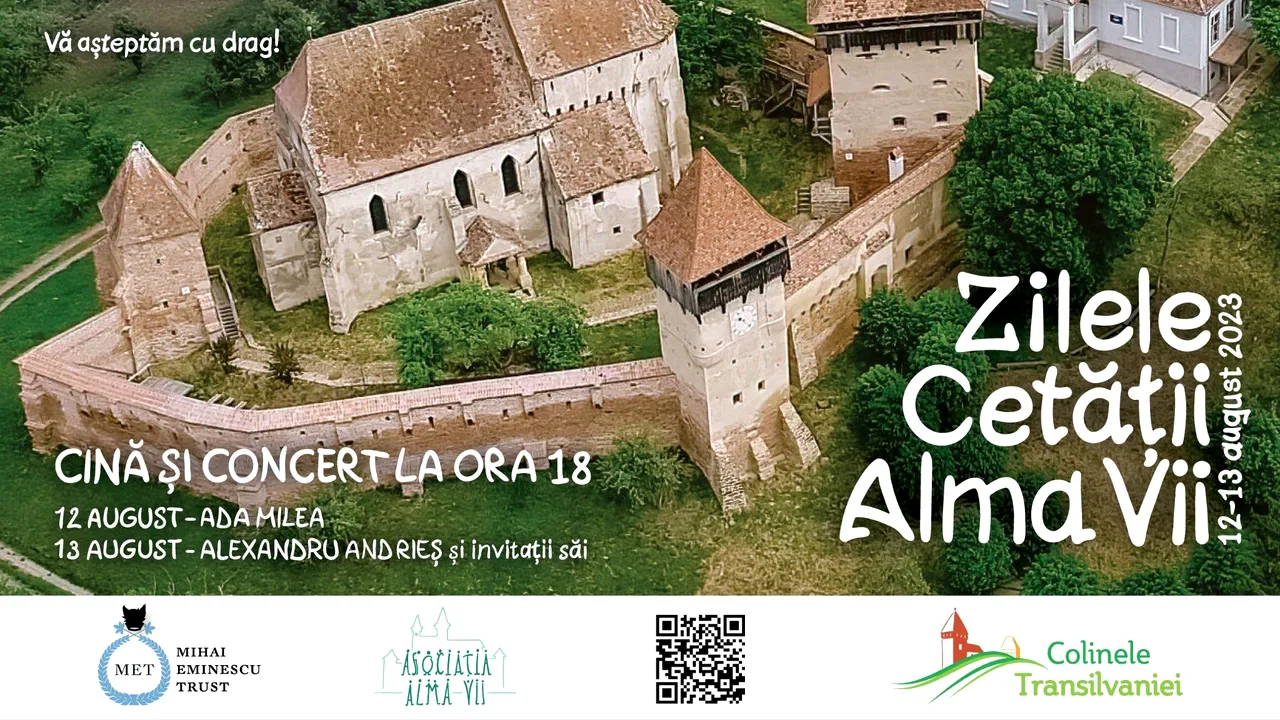 Concert Ada Milea şi Andrieş la Zilele Cetăţii Alma Vii
