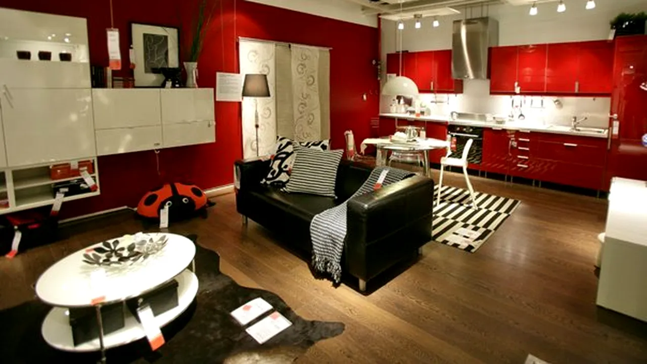 Vânzările magazinului IKEA au urcat cu 10,5% în perioada septembrie 2010-august 2011