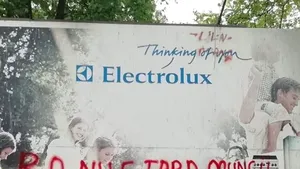 Deputat independent, amendat după ce a scris un mesaj pe un panou publicitar al companiei Electrolux | FOTO