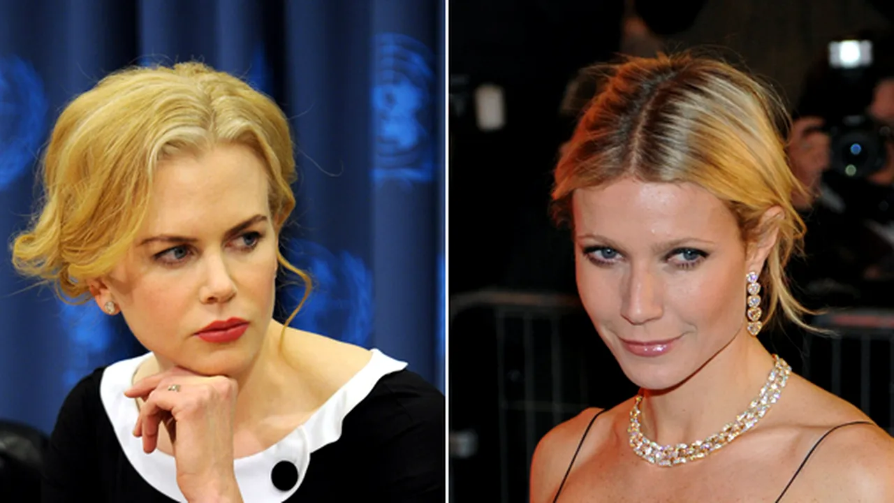 Gwyneth Paltrow, soţia lui Nicole Kidman în pelicula 