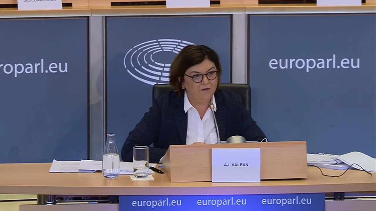 Adina Vălean, audiată în Comisia pentru Transporturi a Parlamentului European: Emisiile de dioxid de carbon din sectorul transporturilor trebuie să fie reduse cu 90%