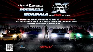 Cineplexx te trimite la premiera mondială “Furios şi Iute X” de la ROMA