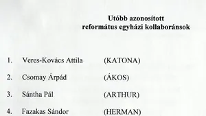 Tokes a prezentat două liste cu 24 de preoţi reformaţi care ar fi fost informatori ai Securităţii