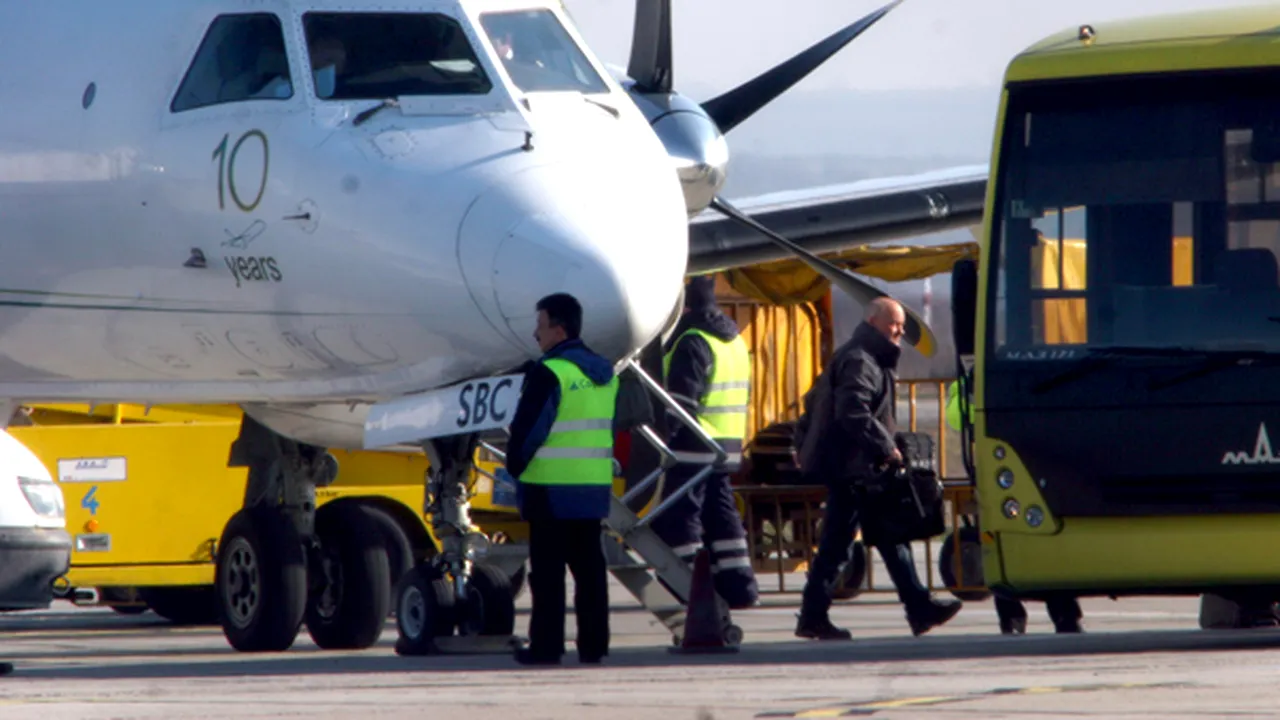 Ameninţare falsă cu bombă la bordul unei aeronave, la Timişoara