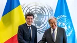 Nicușor Dan, întâlnire cu Secretarul General al ONU: I-am transmis recunoștința profundă a României