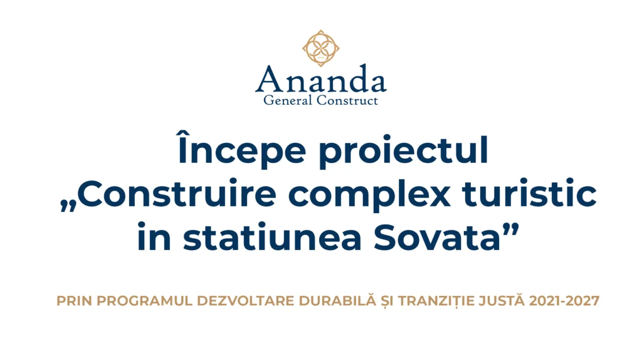 Comunicat lansare proiect