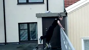 CURSA MORŢII: Mai rău de atât nu se putea. COŞMARUL unui FREERUNNER - VIDEO