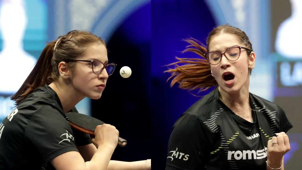 Campionatul European U21 de tenis de masă: Bianca Mei-Roşu, campioană europeană la dublu 