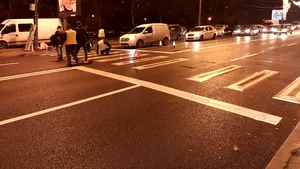 Trecerea de pietoni inteligentă din Constanţa, stricată la o lună de la inaugurare. FOTO