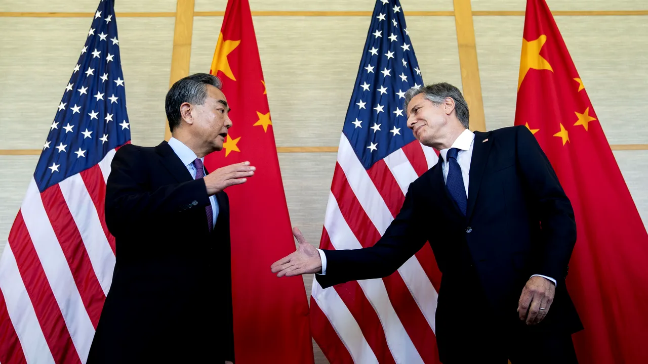 Blinken a pledat pentru stabilitatea Strâmtorii Taiwan la întâlnirea cu ministrul chinez de Externe