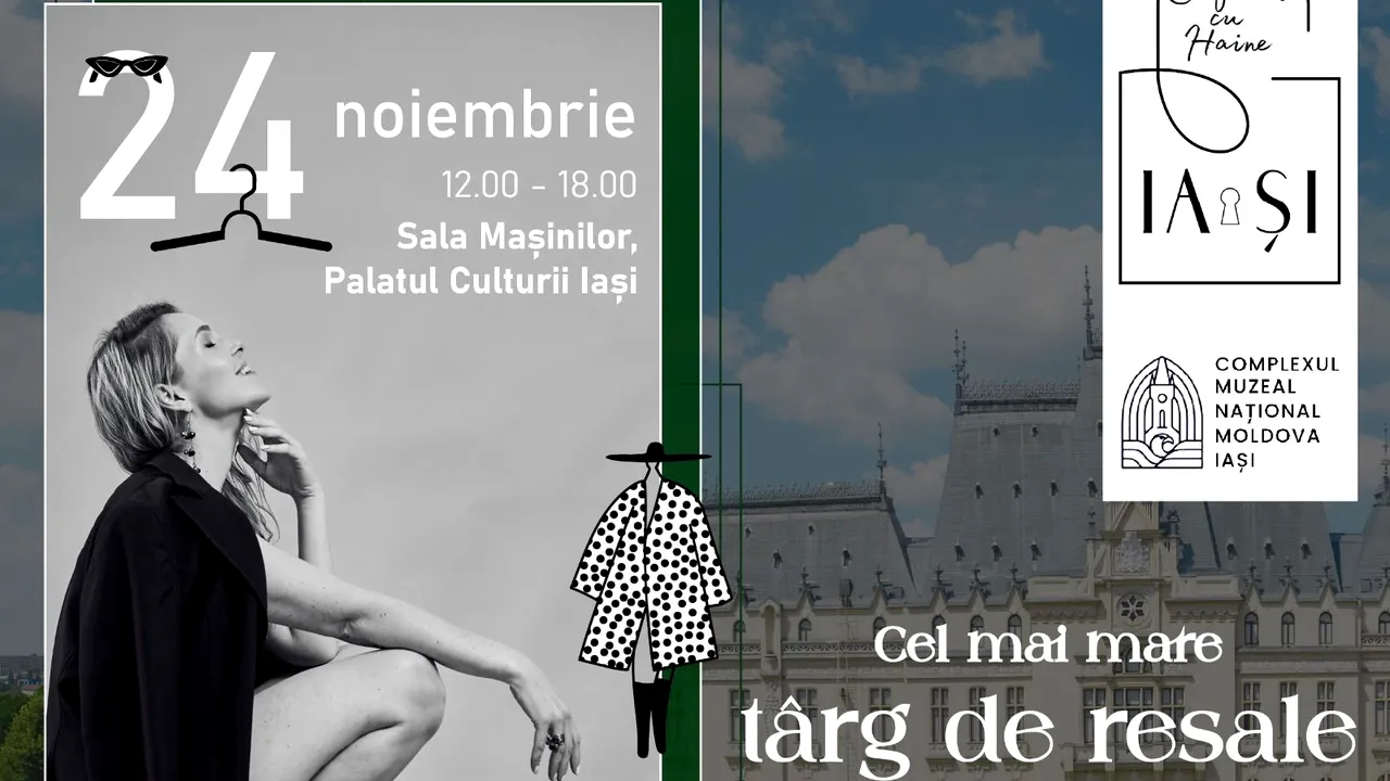 IaŞi Cufărul cu Haine - ediţia a XII-a a celui mai mare târg de resale din Moldova