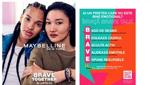 Maybelline New York lansează Brave Talk: instruire gratuită în sănătate mentală în universităţi