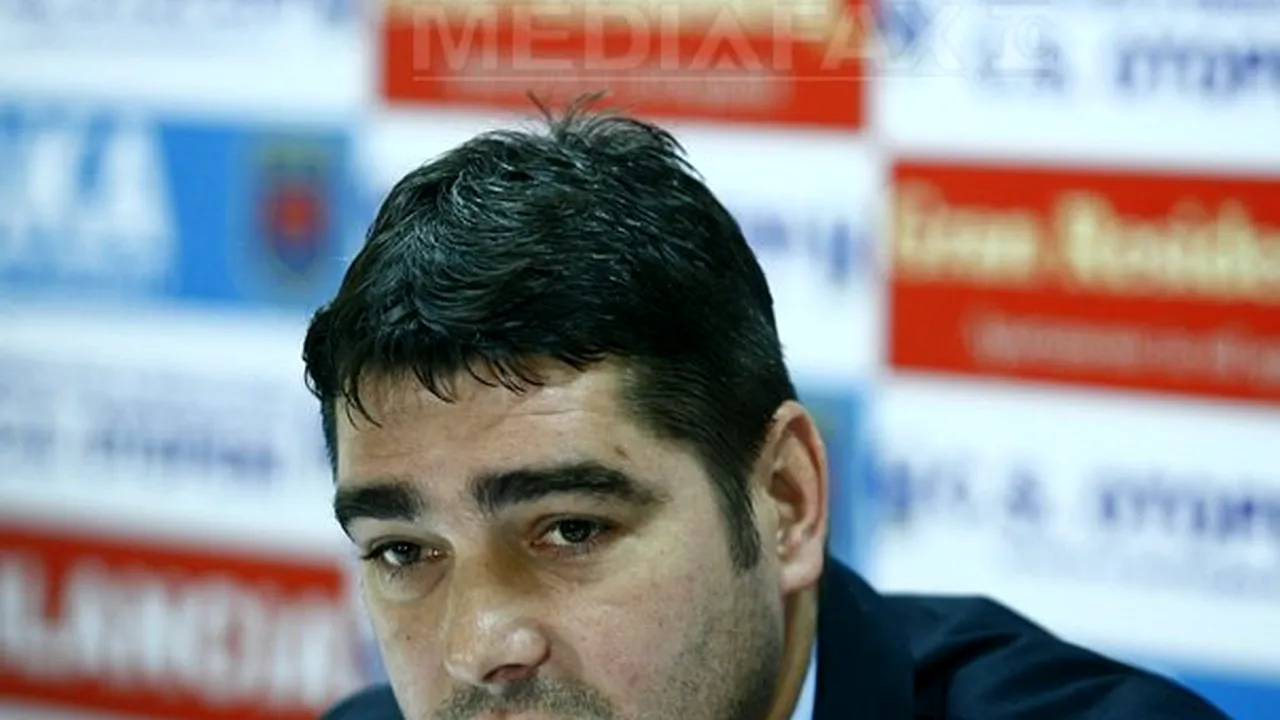 Porumboiu consideră un gest de laşitate plecarea antrenorului Ciobotariu de la FC Vaslui