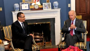 Ponta l-a asigurat pe Biden că justiţia nu va mai fi implicată în bătălii politice: Nu vom mai avea în România discuţii cu 