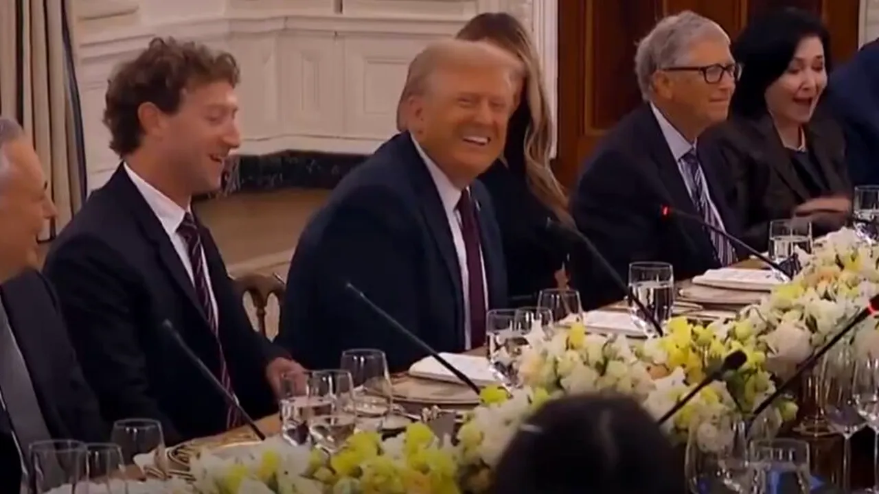 Dineu la nivel înalt: Șefii giganților tehnologici americani au fost invitați de Trump la Casa Albă