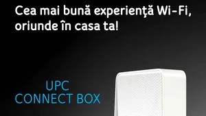 (P) UPC reinventează experienţa Wi-Fi prin lansarea modemului Connect Box - FOTO