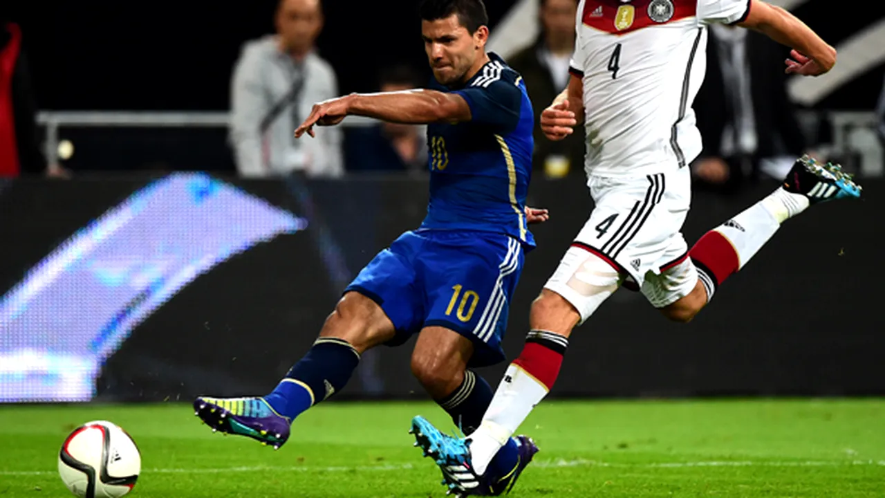 Germania învinsă de Argentina, scor 4-2, într-un meci amical