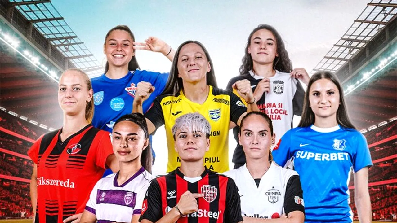 Superliga Feminină de fotbal, la debut: duel între campioana și vicecampioana sezonului trecut