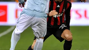 Ştefan Radu, unul dintre cei mai buni jucători ai echipei Lazio în meciul cu Palermo