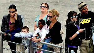 Madonna şi-a prezentat fiica adoptivă pentru prima oară în public
