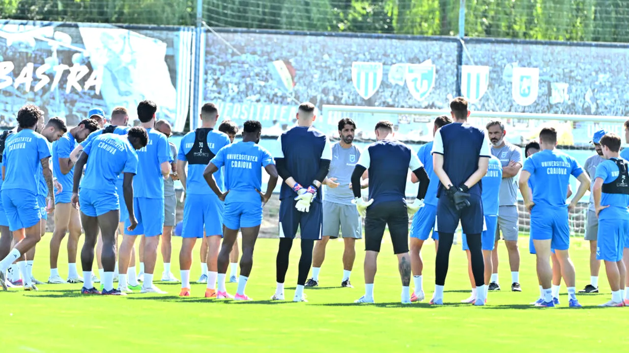 Universitatea Craiova joacă miercuri cu Levski Sofia pentru calificarea în turul al treilea preliminar al Ligii Campionilor