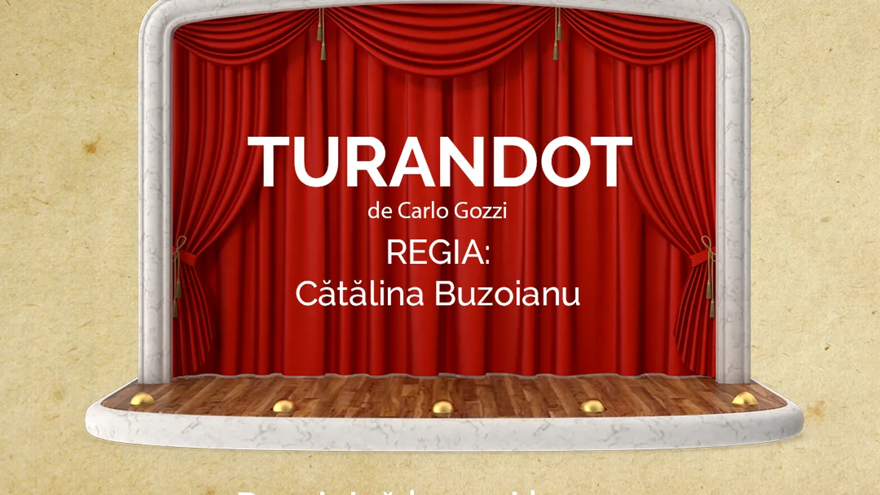 Spectacolul Turandot de la Bulandra îl vezi azi, de la ora 19:00, pe Smart Radio