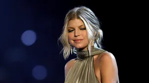 Fergie, solista trupei Black Eyed Peas: 