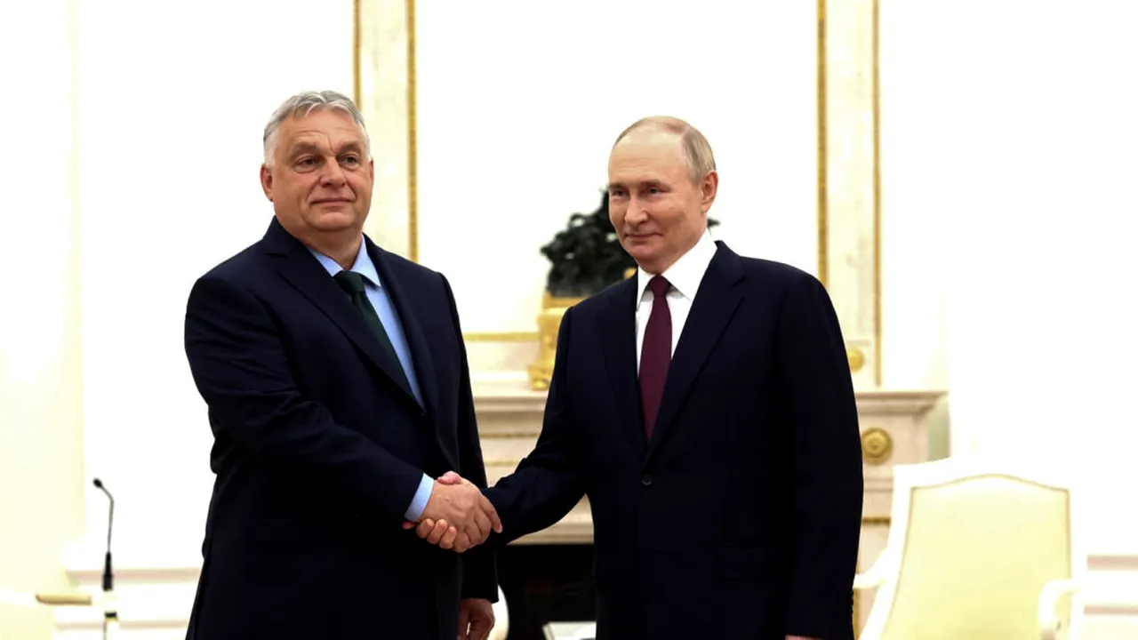Viktor Orban merge la Moscova pentru discuții cu Vladimir Putin pe tema energiei și a războiului din Ucraina