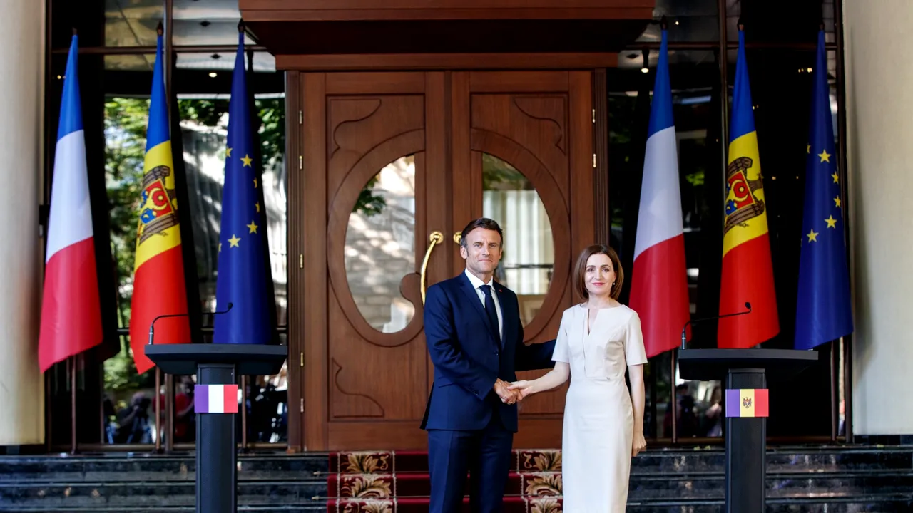 Franţa şi Republica Moldova vor semna joi un pact de apărare pe fondul temerilor de destabilizare rusească