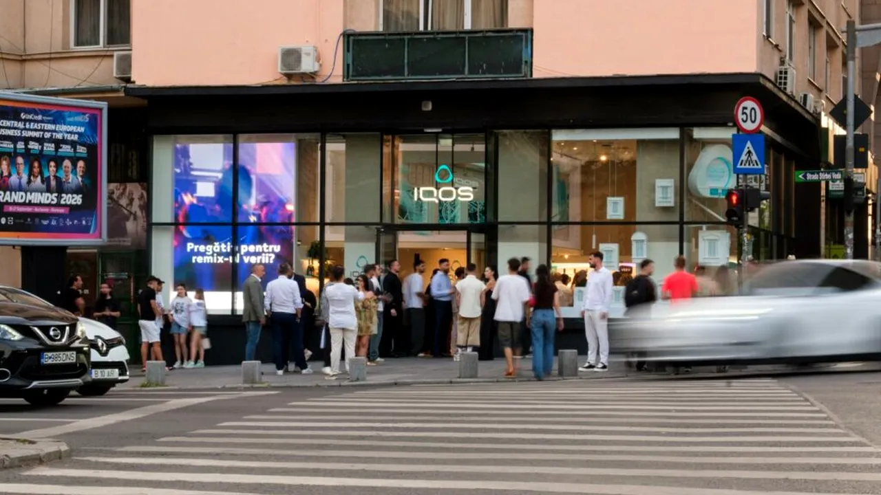 Noul IQOS Boutique Victoriei: concept de tip Retail 2.0 și o instalație artistică semnată Sebastian Comănescu - Advertorial