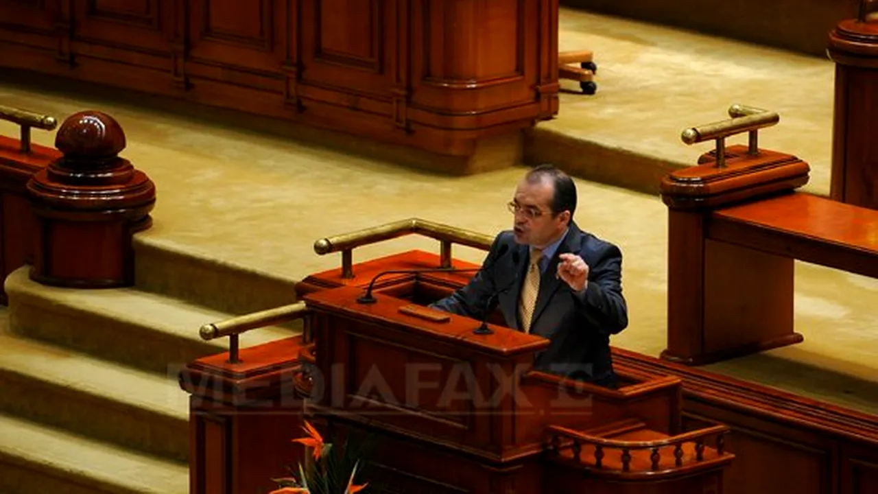 Boc: Nu simt bucurie, ştiu ce greu trăiesc oamenii, nu am fost niciodată desprins de realitate