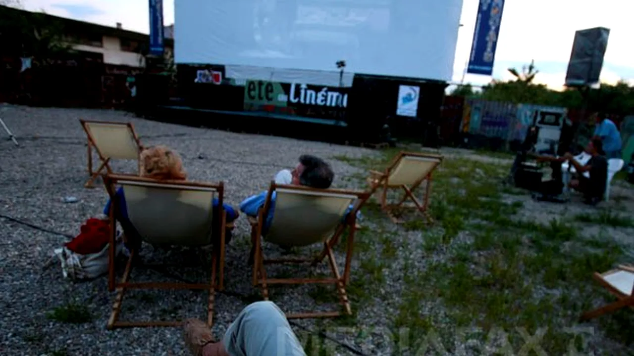Cinema în aer liber în Capitală, între 24 şi 29 iulie