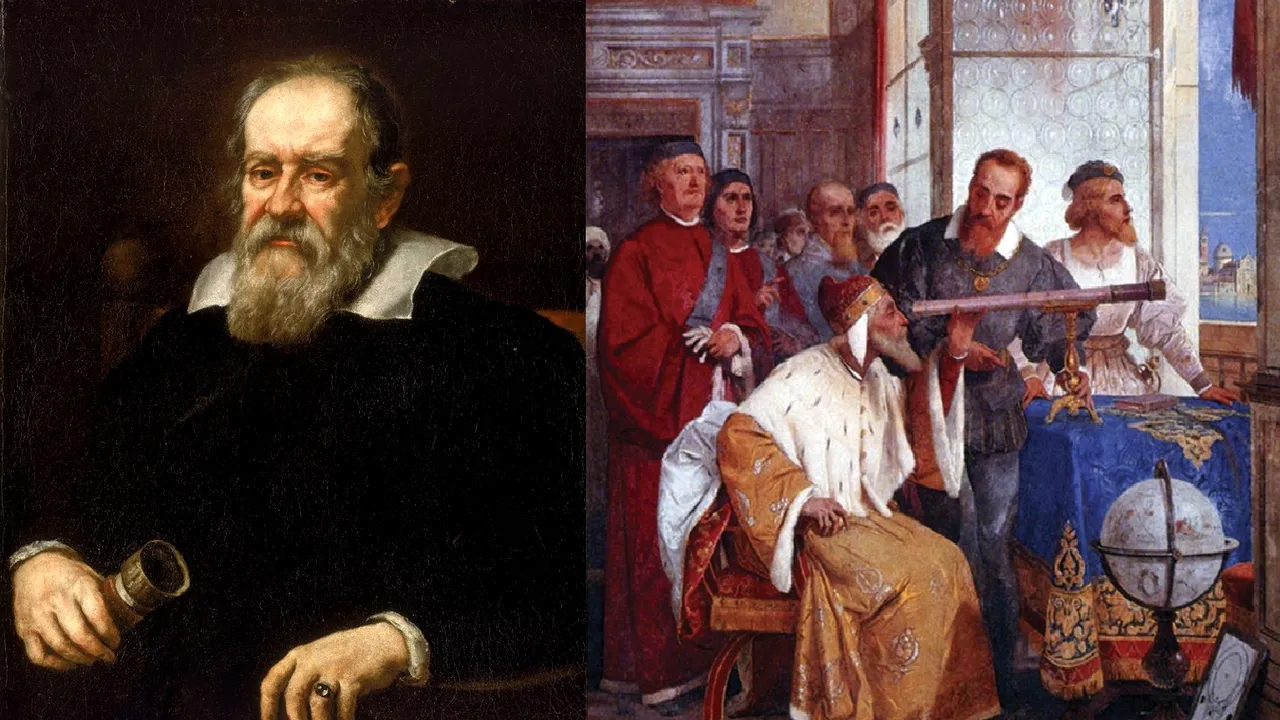 25 august 1609 - Galileo Galilei inventează primul său telescop şi observă Luna şi şase planete în detaliu 