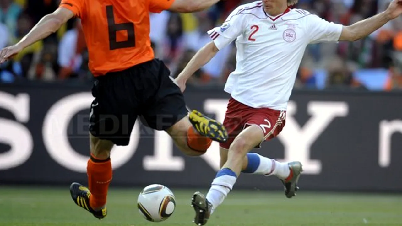 Olanda - Danemarca, scor 2-0, în primul meci din grupa E a Cupei Mondiale