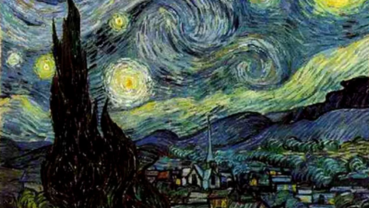 “Noapte înstelată” ilustrează cu precizie o teorie ştiinţifică ce a fost descrisă abia după moartea lui van Gogh