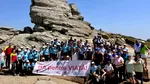 Beneficiarii de transplanturi au urcat pe Vârful Omu pentru a onora donatorii de organe
