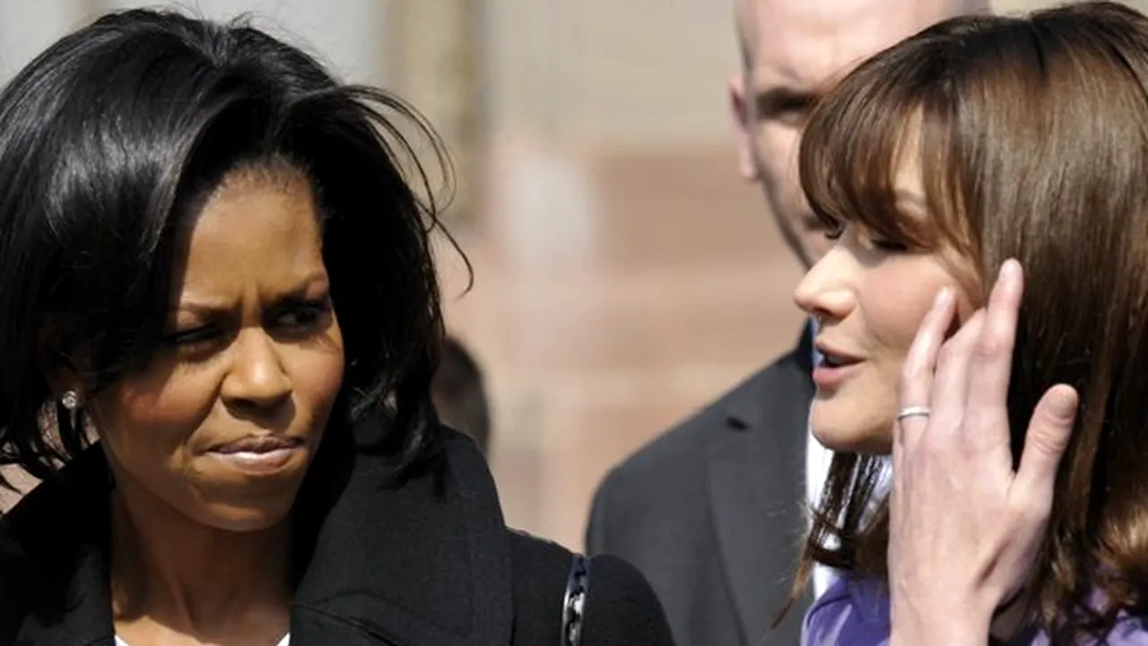 Michelle Obama nu i-a spus Carlei Bruni că a fi Prima Doamnă este 