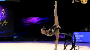 Amalia Lică, pe locul opt în finala de la panglică la Europenele de gimnastică ritmică
