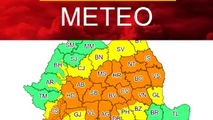Avertizare METEO, 25 august. Vin ploile! ANM a emis o avertizare Cod Portocaliu pentru 20 de judeţe