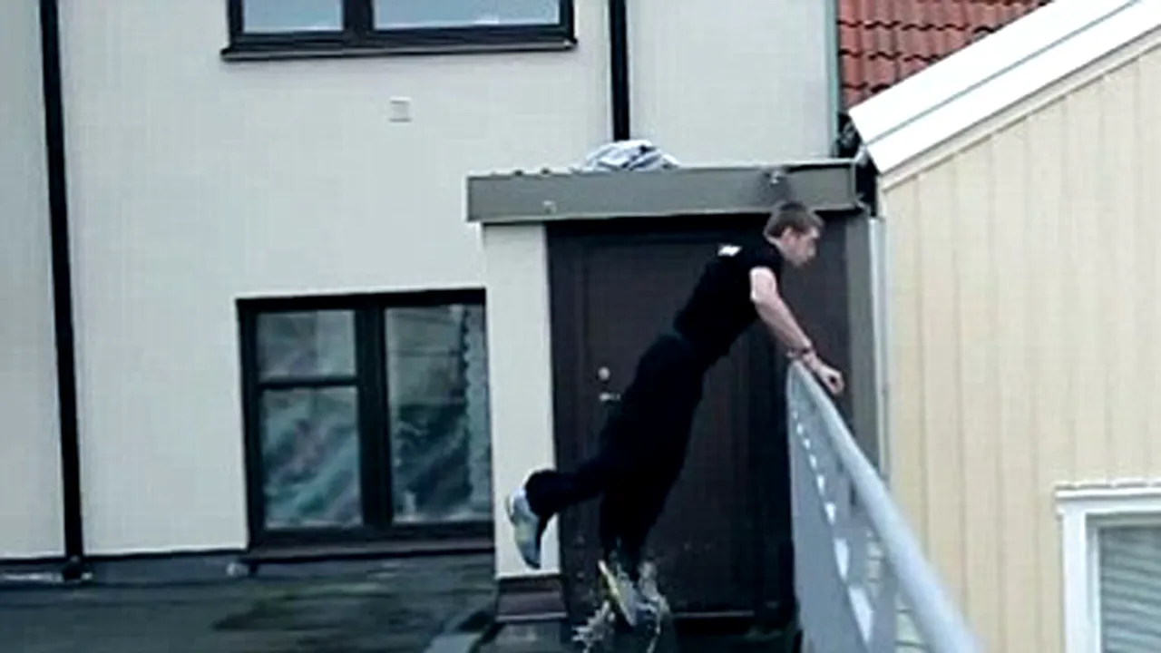 CURSA MORŢII: Mai rău de atât nu se putea. COŞMARUL unui FREERUNNER - VIDEO