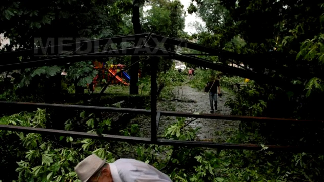AVERTIZARE METEO DE VÂNT pentru 12 judeţe şi Capitală
