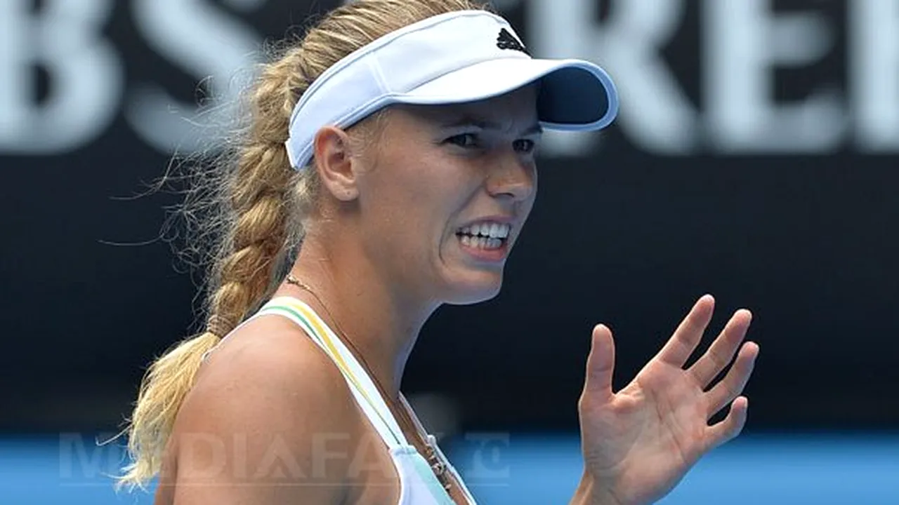 Caroline Wozniacki s-a calificat în semifinale, la Cincinnati